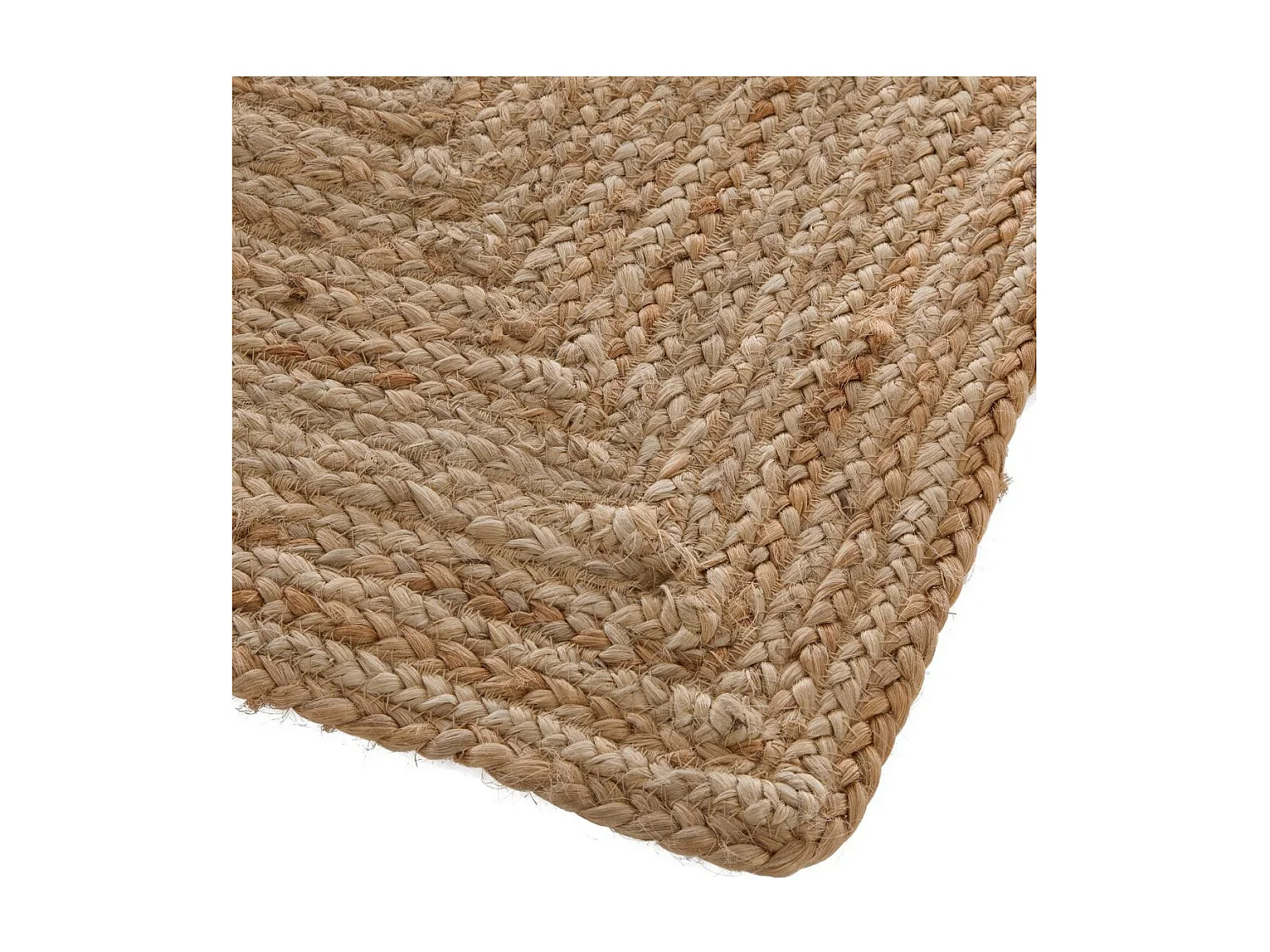 Tapis décoratif en Jute naturel 60 x 90 cm