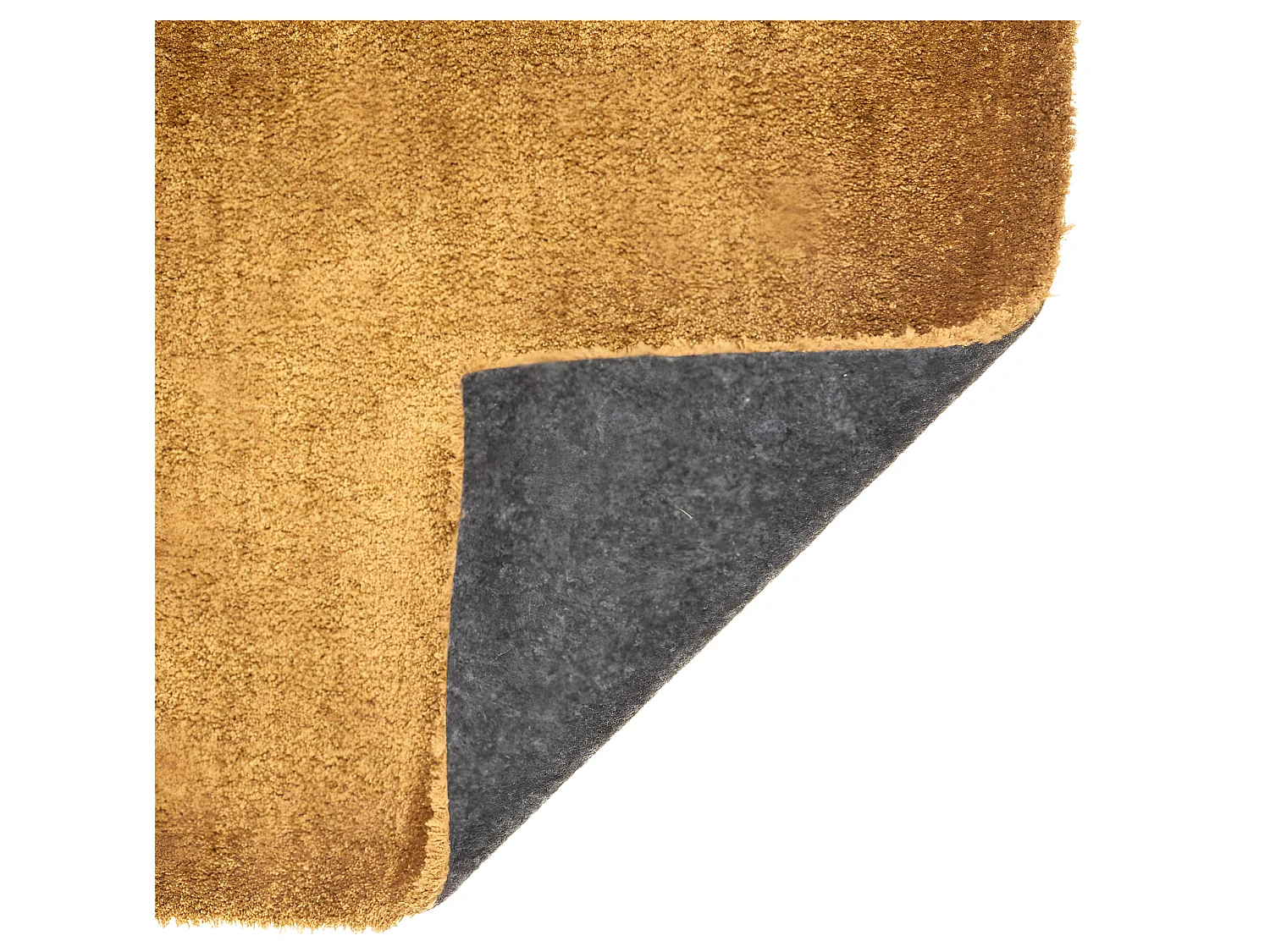 Tapis décoratif Jaune ocre avec reflets 120 x 170 cm