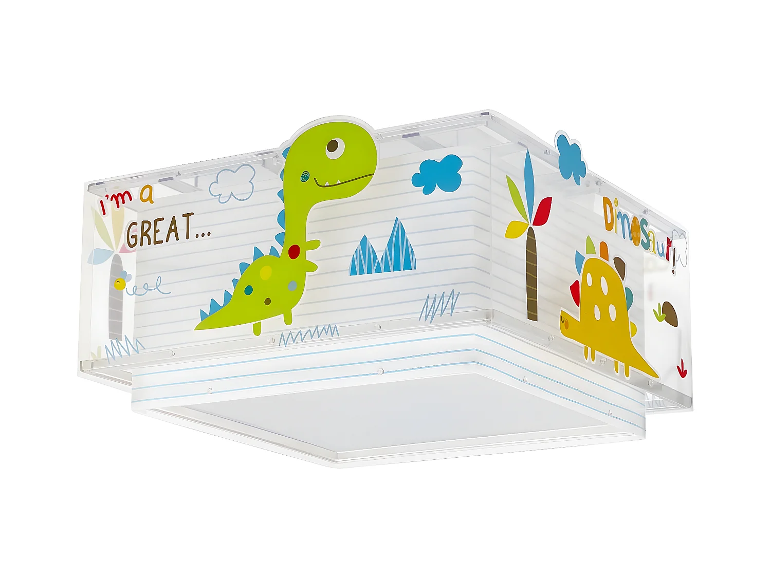 Plafón de techo infantil Dinos - Dinosaurios | DALBER