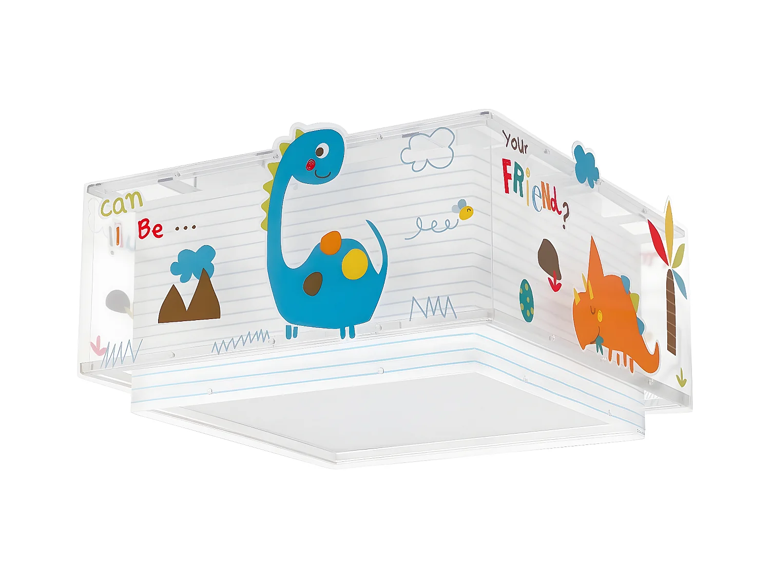 Plafón de techo infantil Dinos - Dinosaurios | DALBER