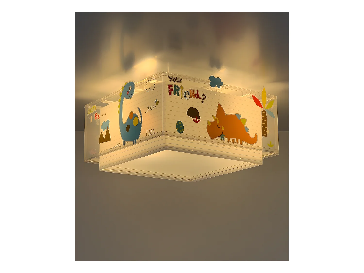 Plafón de techo infantil Dinos - Dinosaurios | DALBER