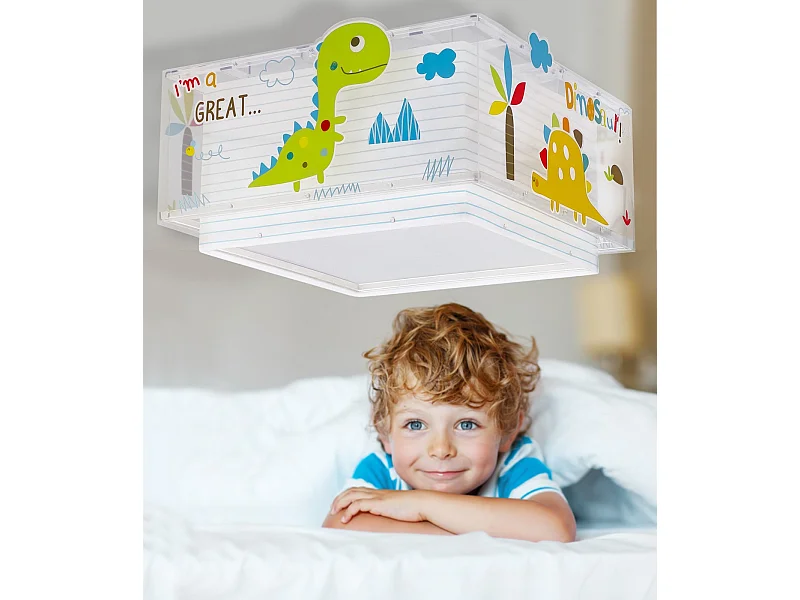 Plafón de techo infantil Dinos - Dinosaurios | DALBER
