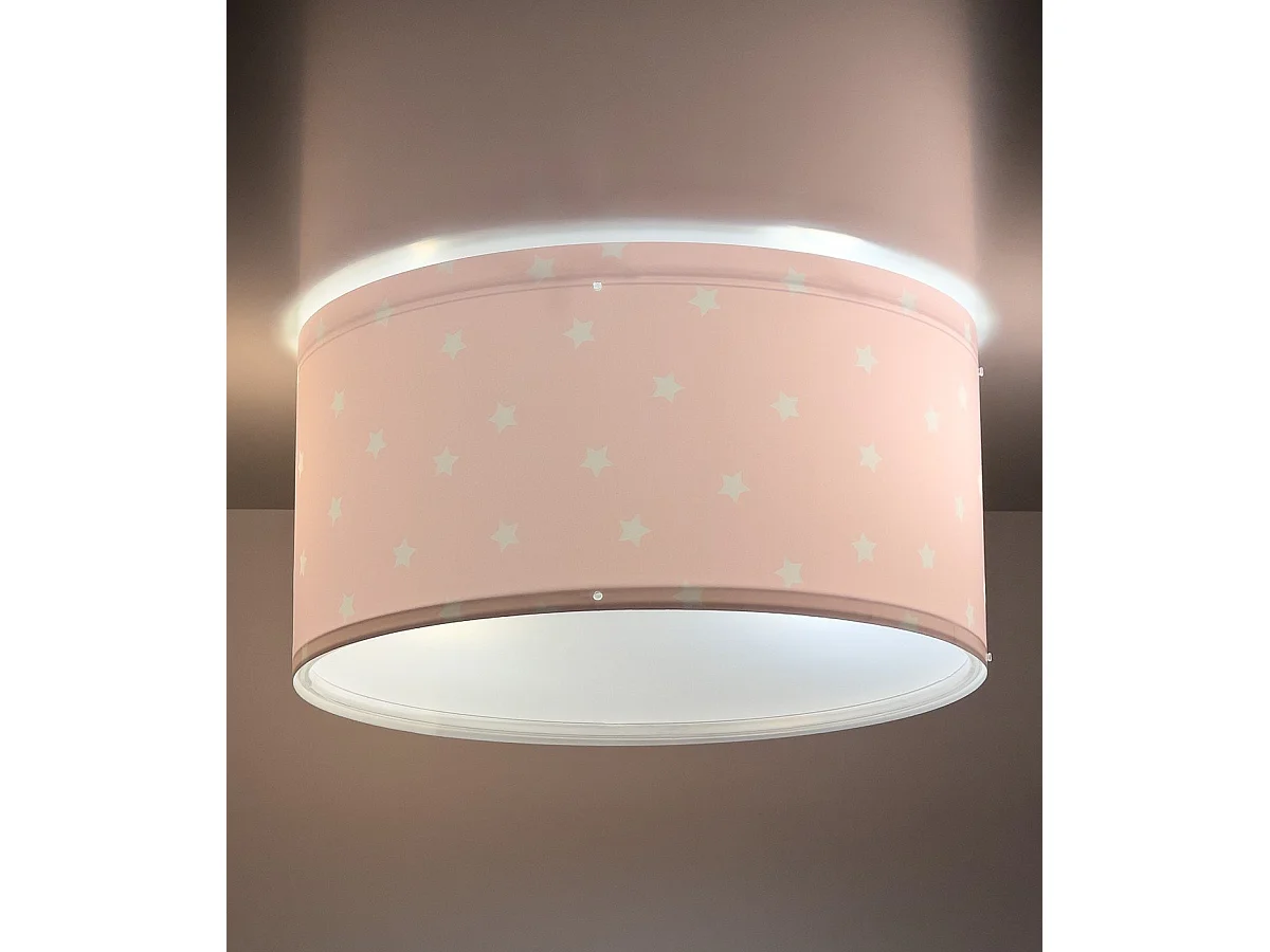 Plafoniera per bambini Star Light Stella rosa | DALBER