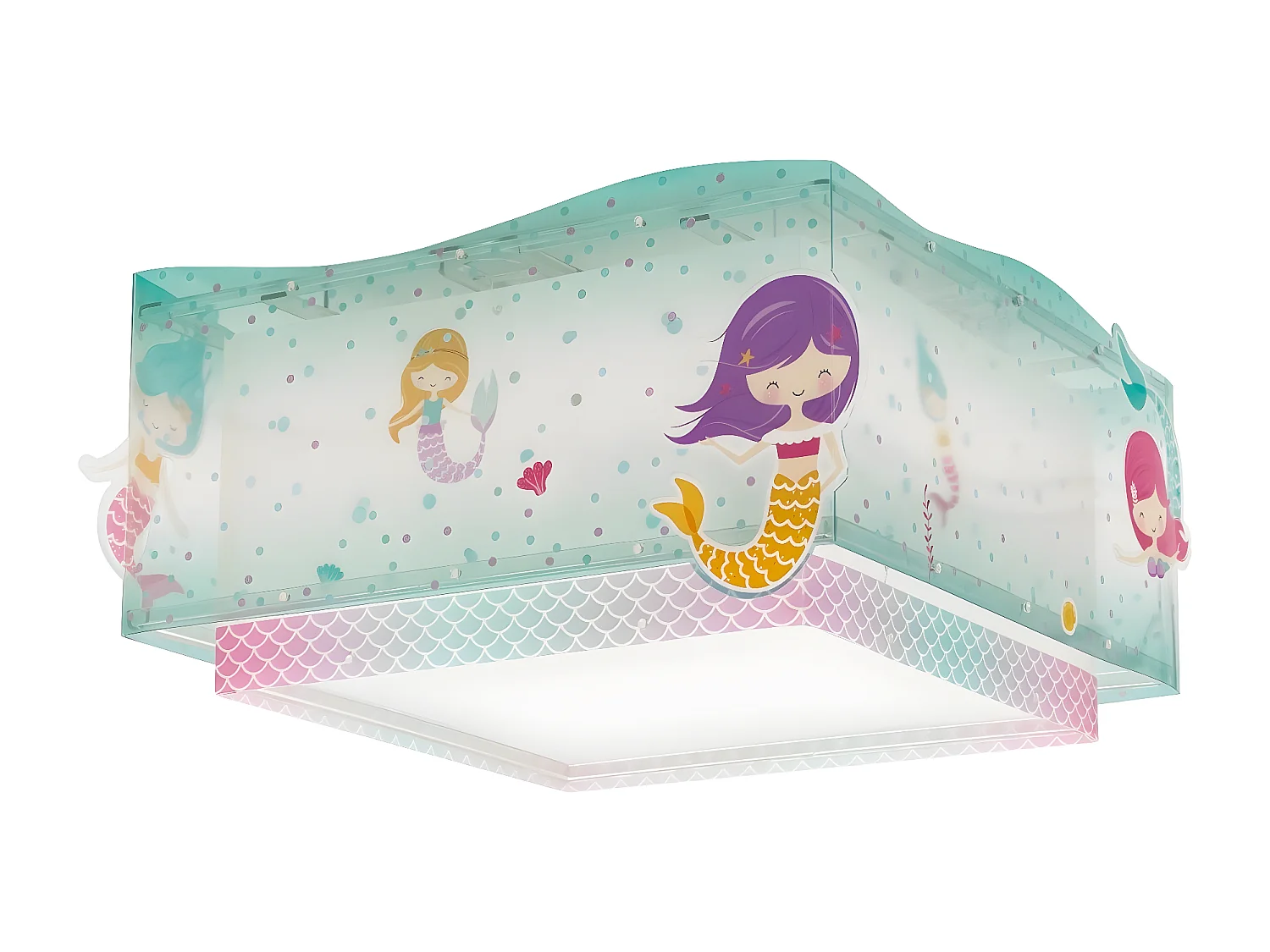 Plafoniera per bambini Mermaids Sirene | DALBER