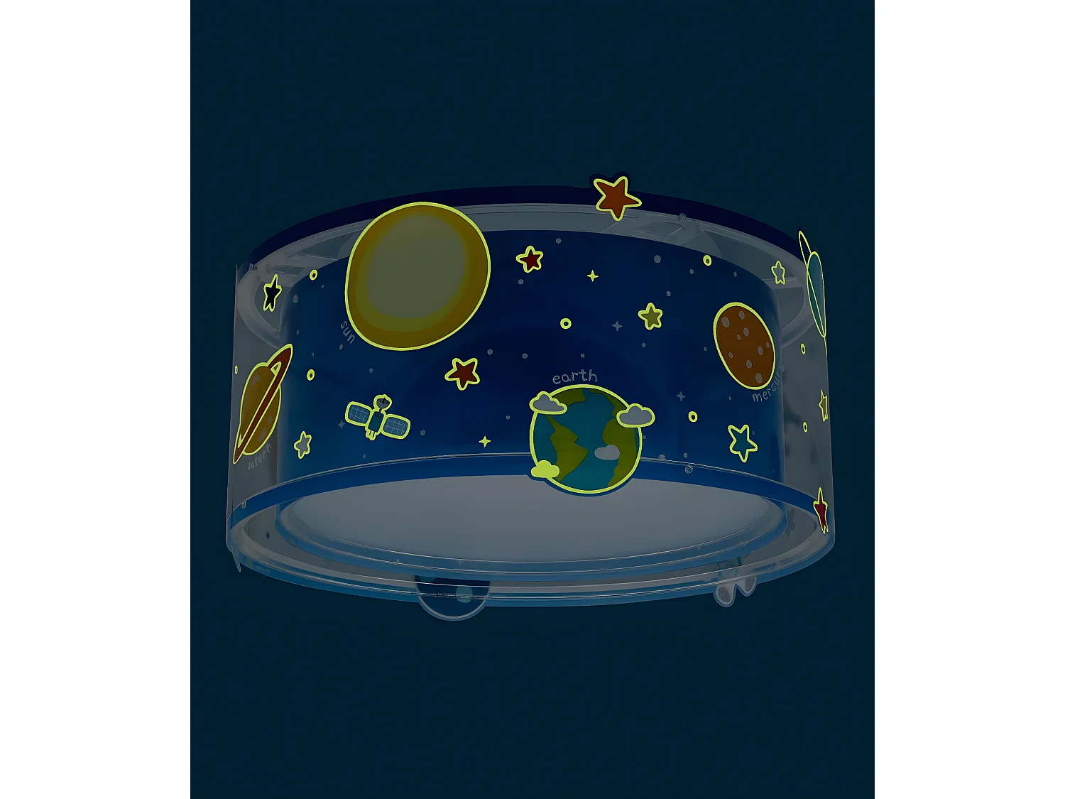 Plafoniera per bambini Planets sistema solare dei pianeti | DALBER