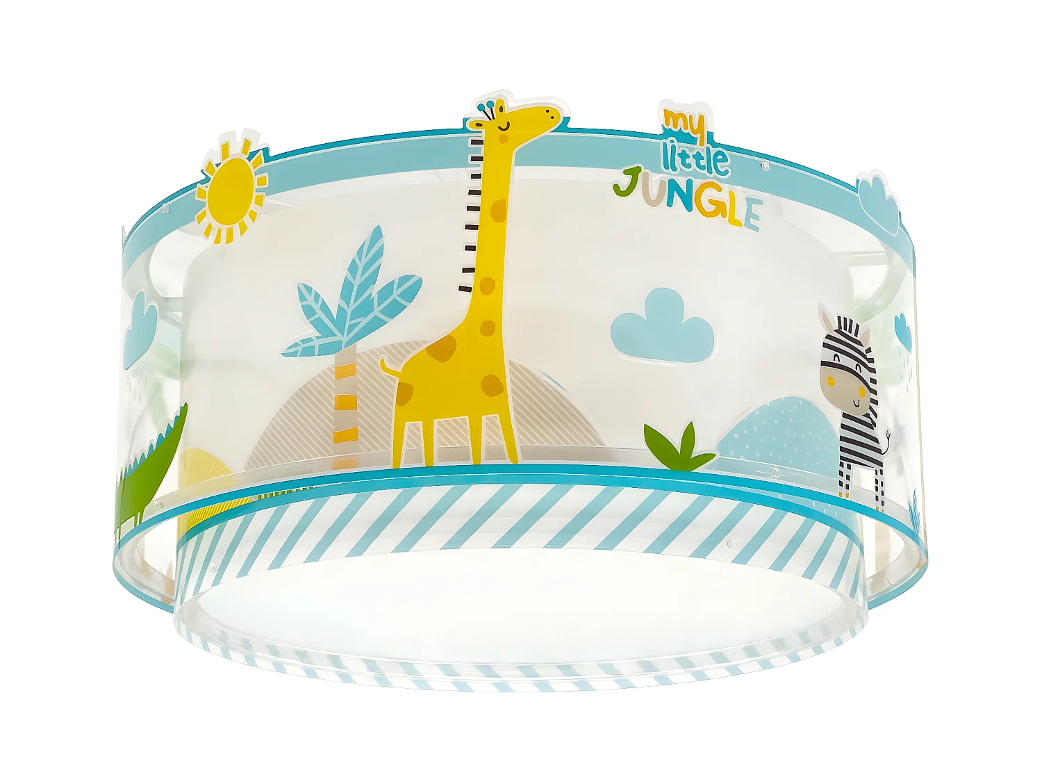 Plafoniera per bambini Little Jungle animali della giungla | DALBER
