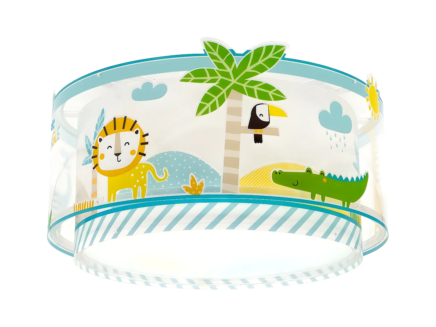 Plafoniera per bambini Little Jungle animali della giungla | DALBER