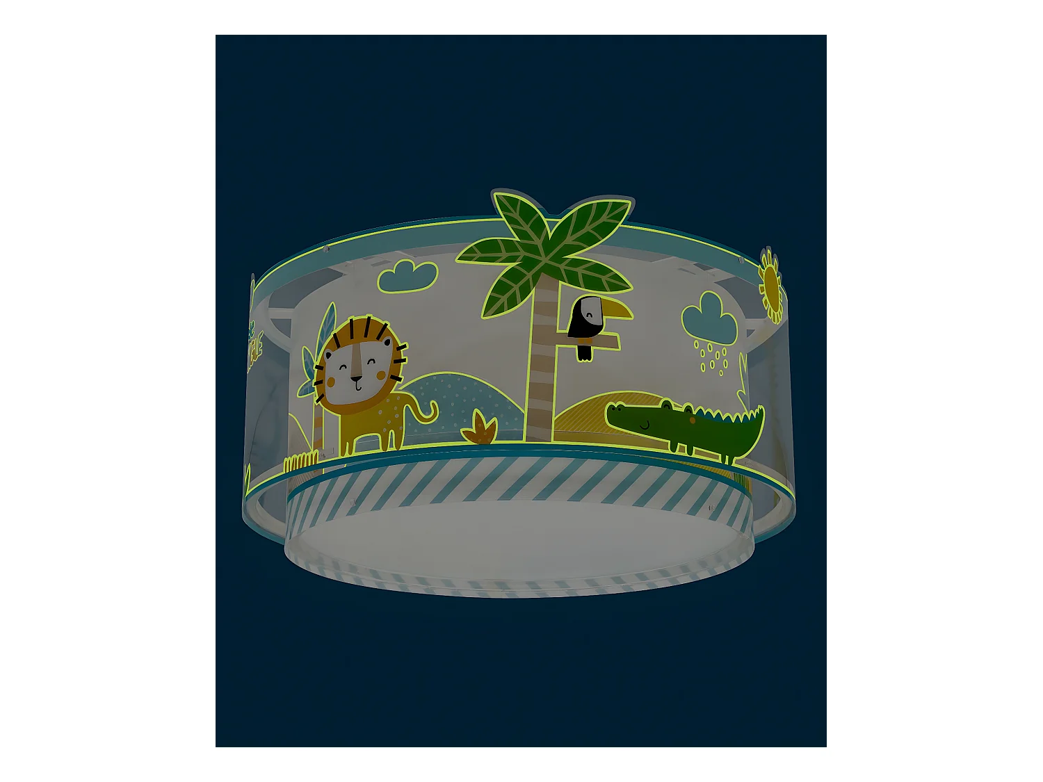 Plafoniera per bambini Little Jungle animali della giungla | DALBER