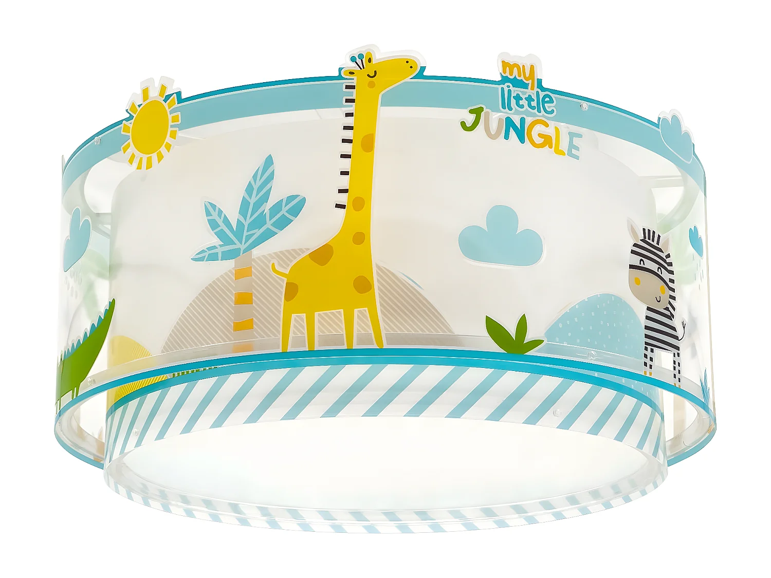 Plafoniera per bambini Little Jungle animali della giungla | DALBER