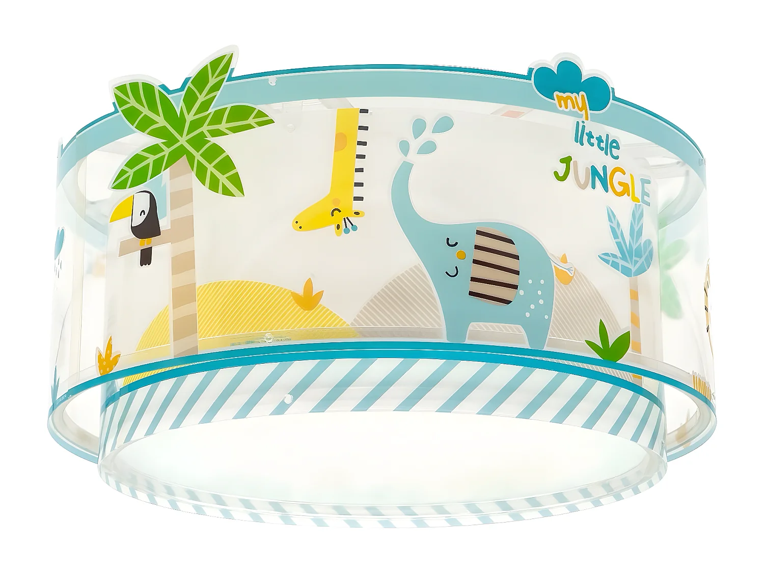 Plafoniera per bambini Little Jungle animali della giungla | DALBER