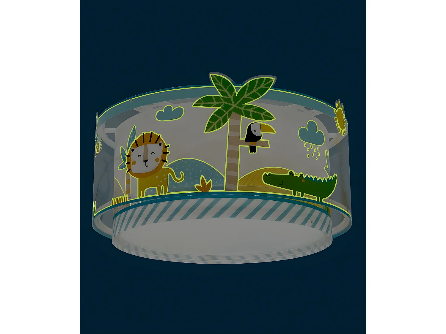 Plafoniera per bambini Little Jungle animali della giungla | DALBER