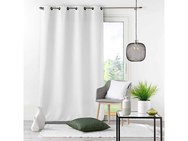 Coussin Déco "Essentiel" 60x60cm Blanc