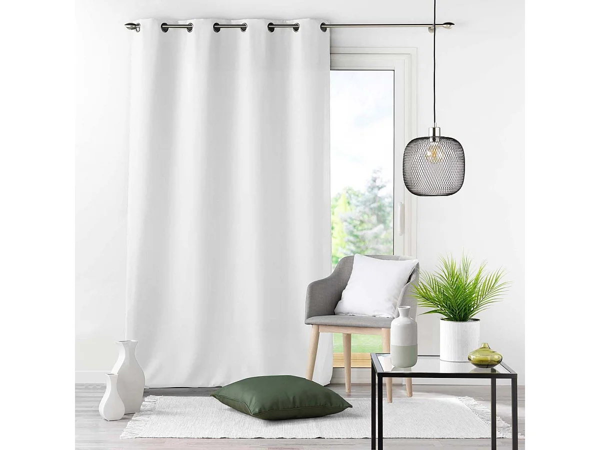 Coussin Déco "Essentiel" 60x60cm Blanc