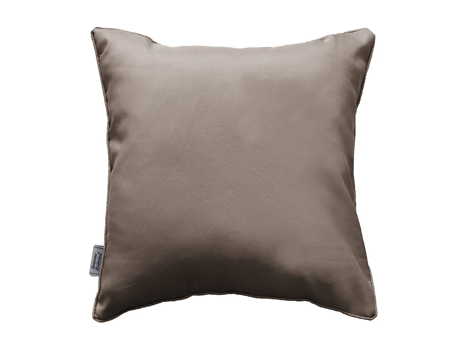 Coussin Déco "Essentiel" 40x40cm Taupe