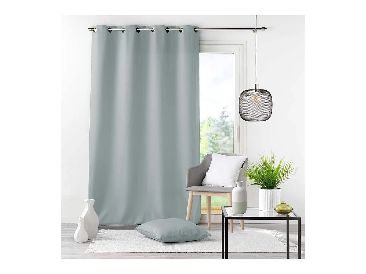 Coussin Déco "Essentiel" 40x40cm Gris