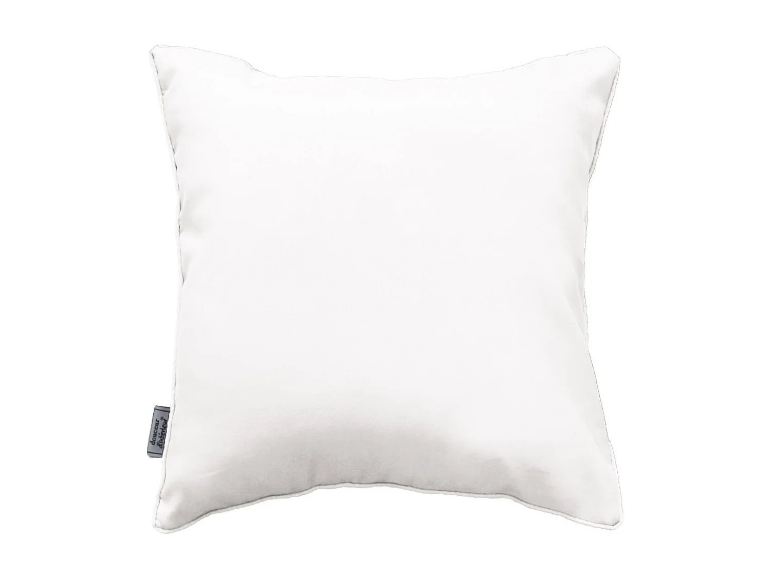 Coussin Déco "Essentiel" 40x40cm Blanc