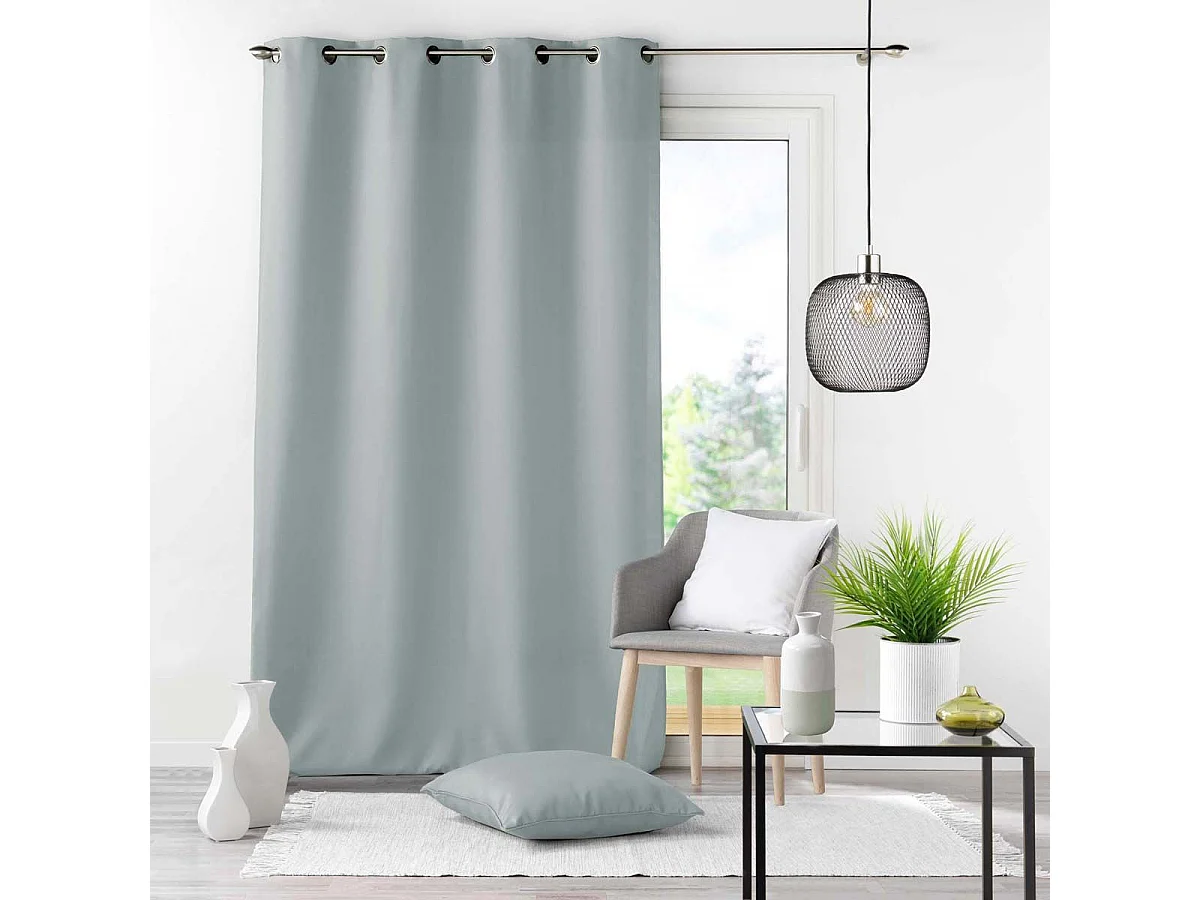 Coussin Déco "Essentiel" 60x60cm Gris