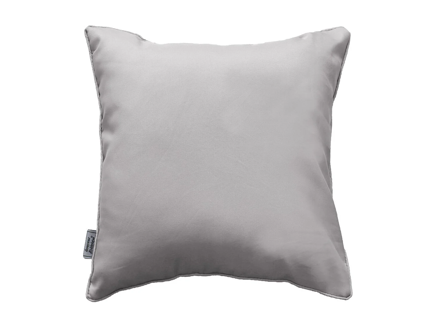 Coussin Déco "Essentiel" 60x60cm Gris