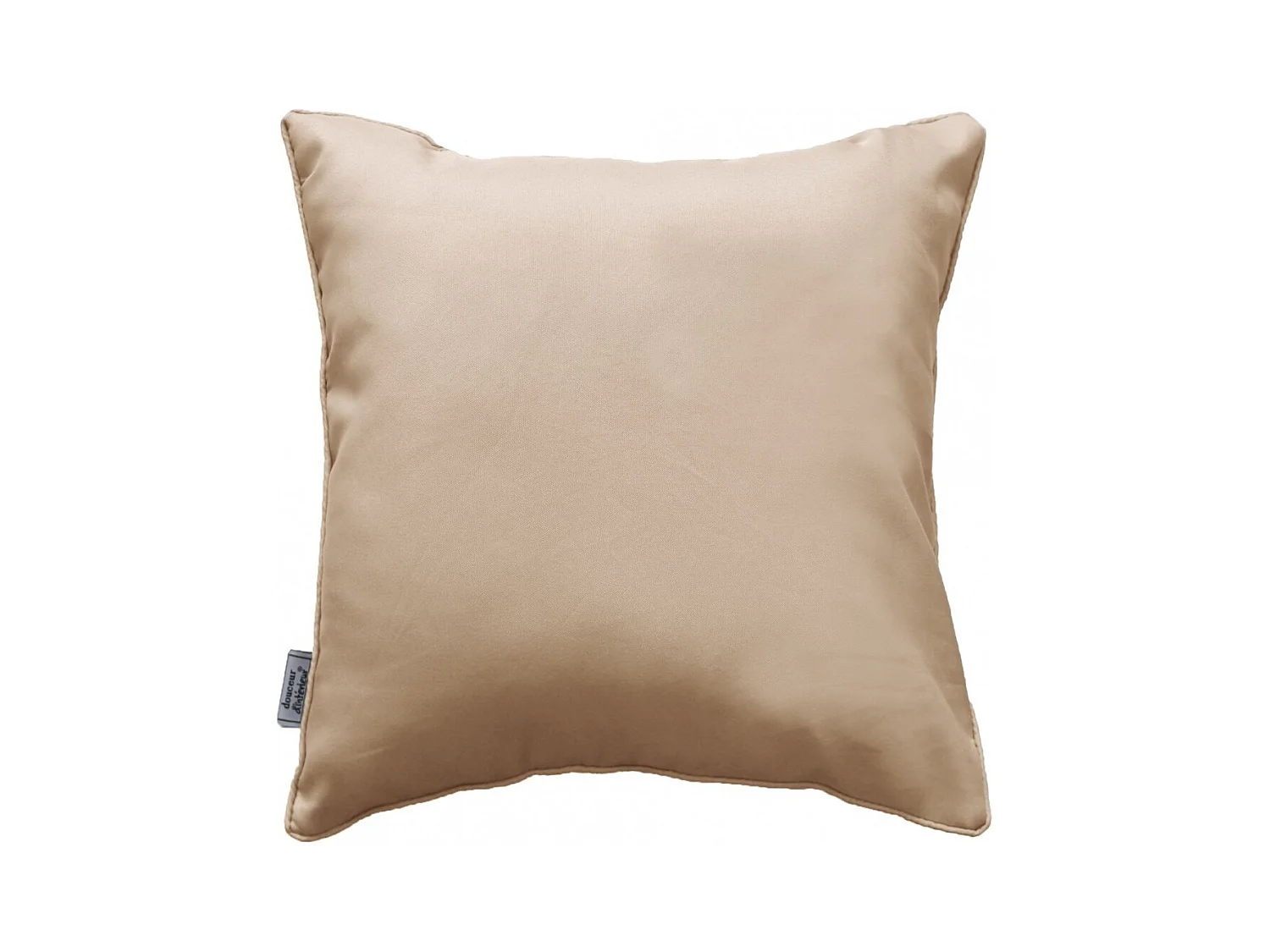 Coussin passepoil 40 x 40 cm lin