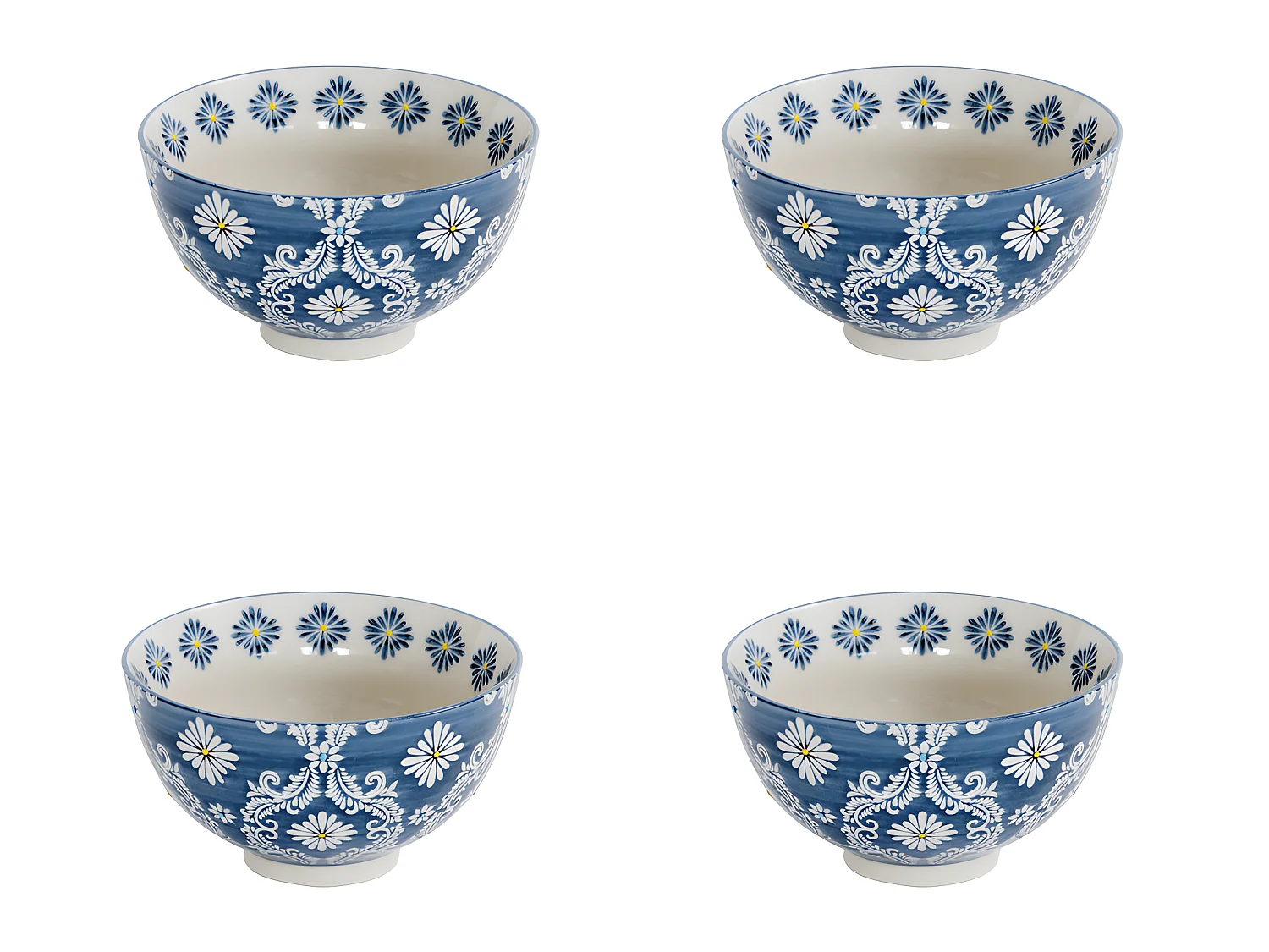 Coffret de 4 coupelles Almada 11 cm