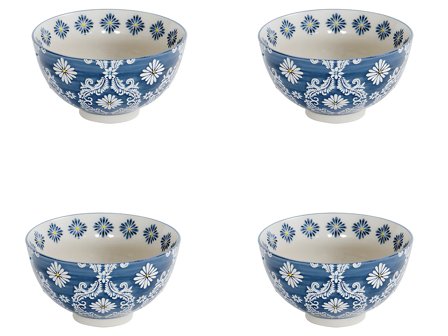 Coffret de 4 coupelles Almada 11 cm