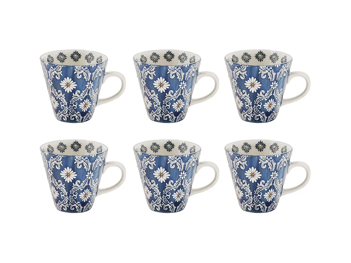 Coffret 6 tasses Almada 17 cl