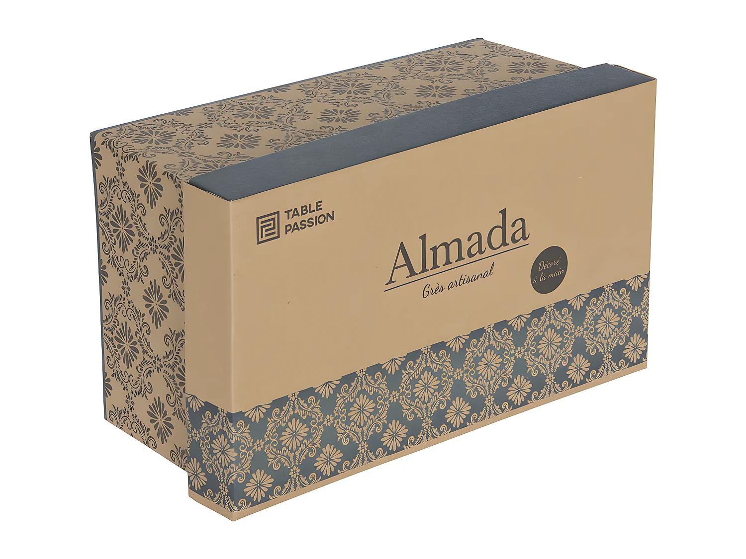 Coffret de 4 bols décors Almada 14 cm