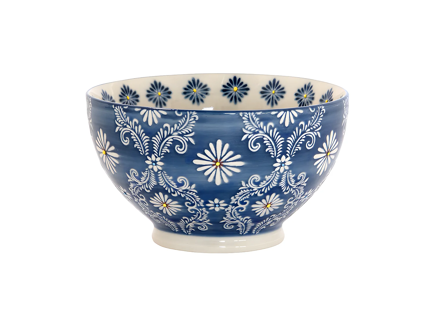 Coffret de 4 bols décors Almada 14 cm