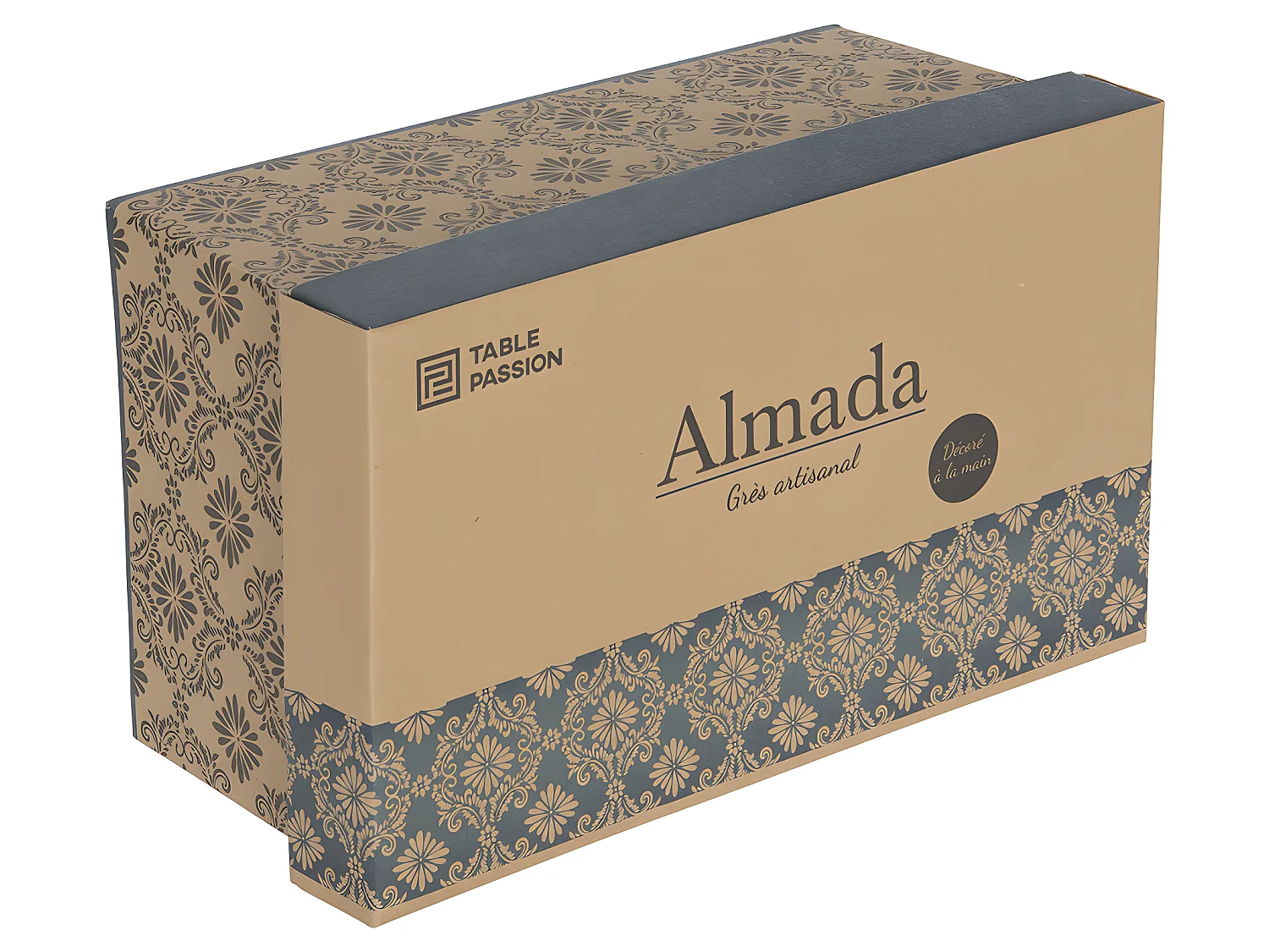 Coffret de 4 bols décors Almada 14 cm