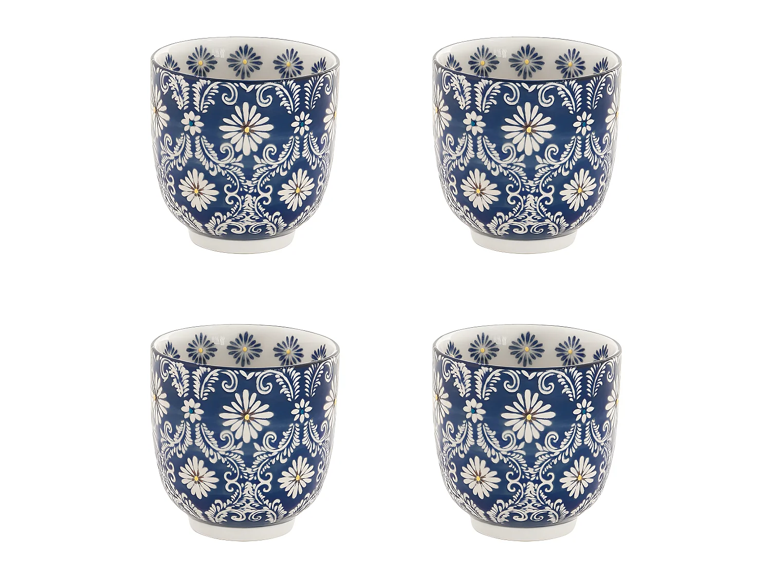 Coffret de 4 gobelets à  thé Almada 15 cl