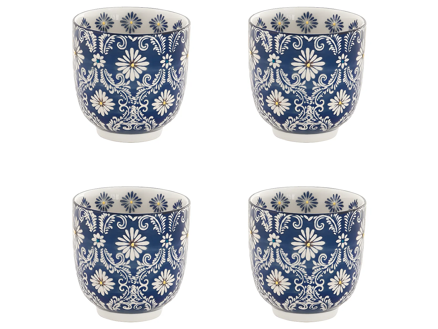 Coffret de 4 gobelets à  thé Almada 15 cl