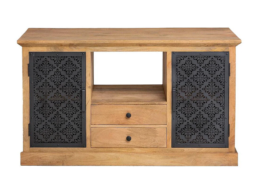 Meuble sous vasque en bois de manguier Sahara