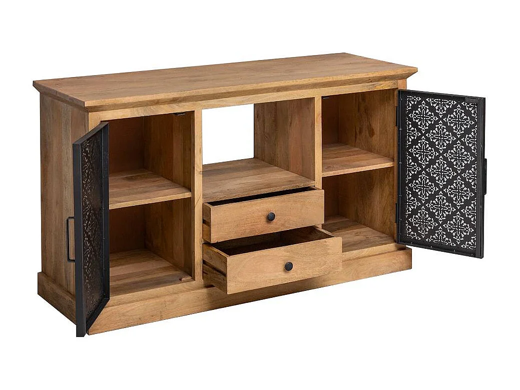 Meuble sous vasque en bois de manguier Sahara