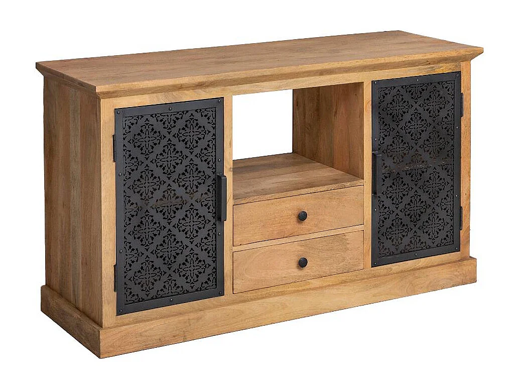 Meuble sous vasque en bois de manguier Sahara
