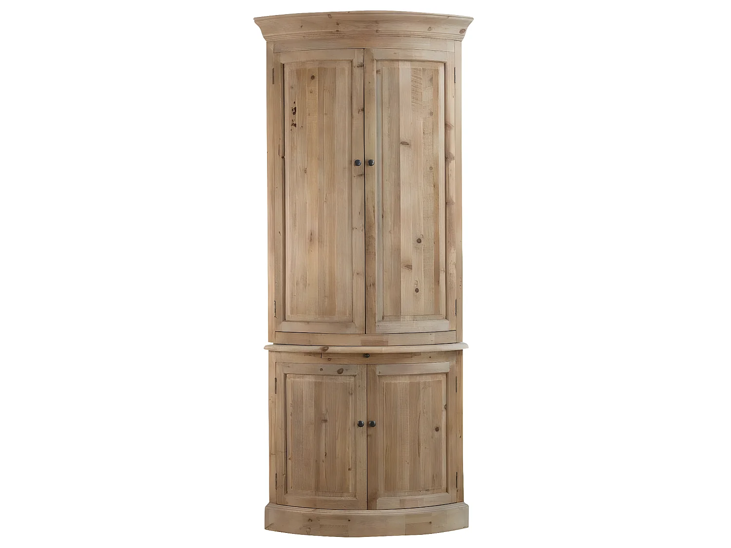 Buffet d'angle haut en bois recyclé Garance