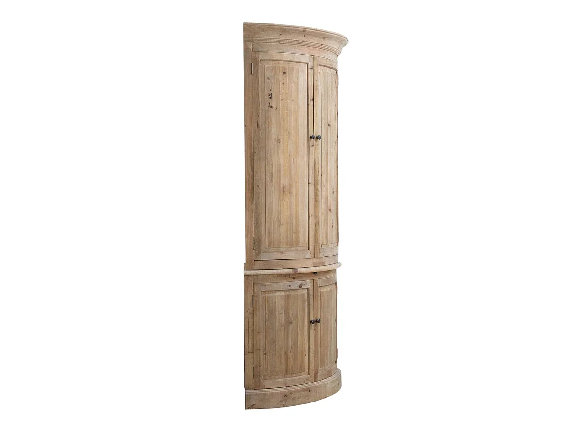 Buffet d'angle haut en bois recyclé Garance
