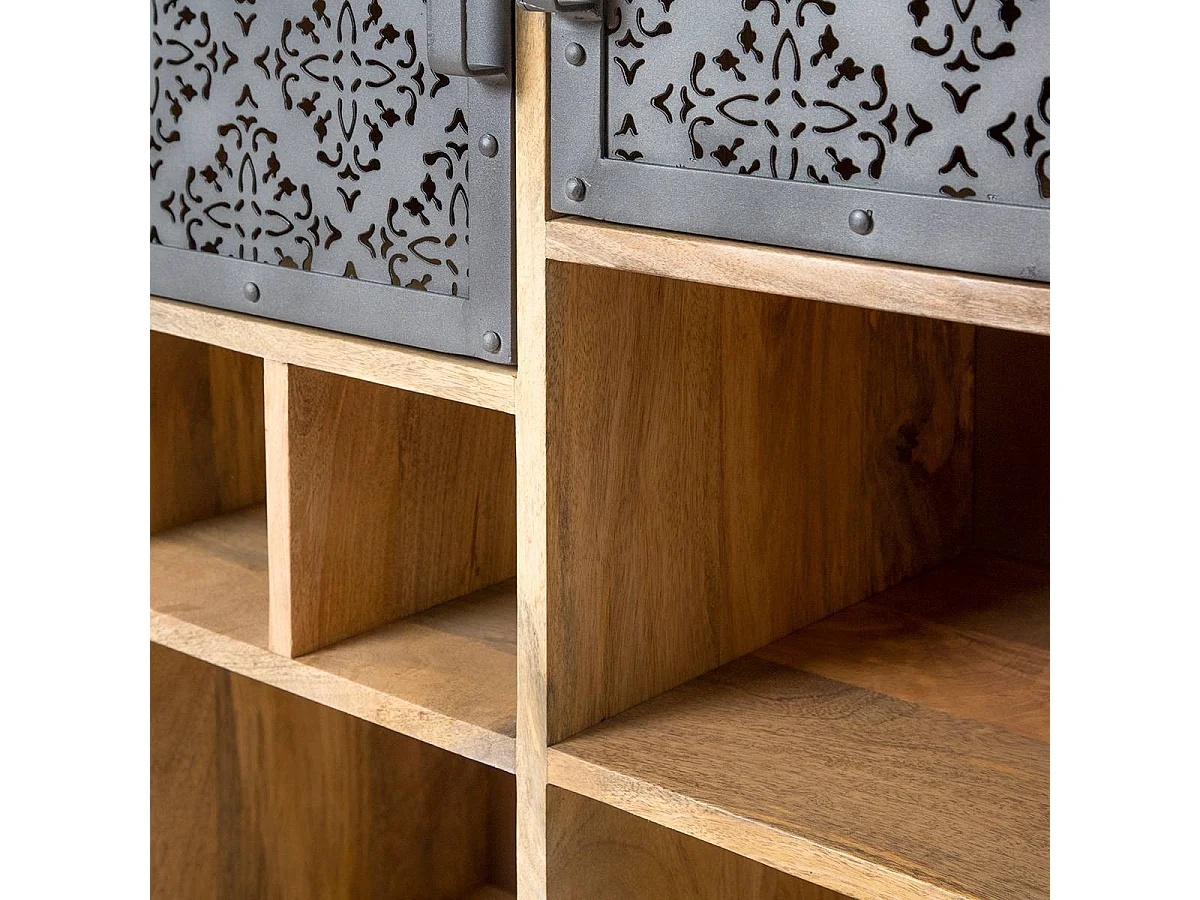 Buffet haut en bois de manguier Sahara