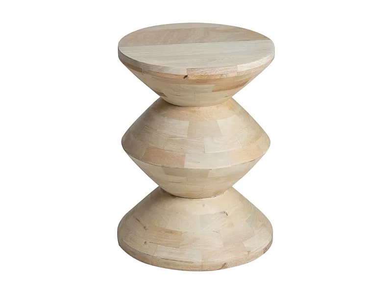 Bout de canapé en bois de manguier Horace