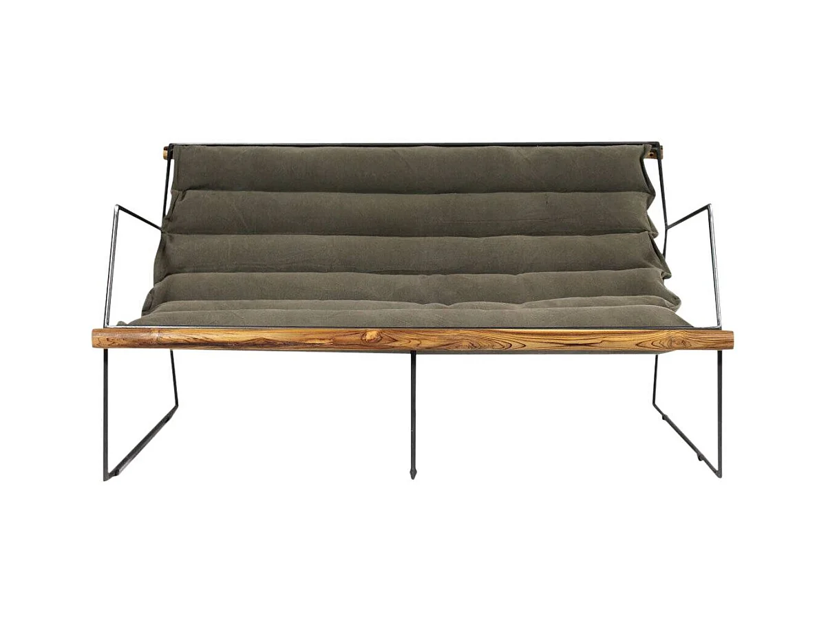 Fauteuil assise suspendue kaki 2 places Rosalie