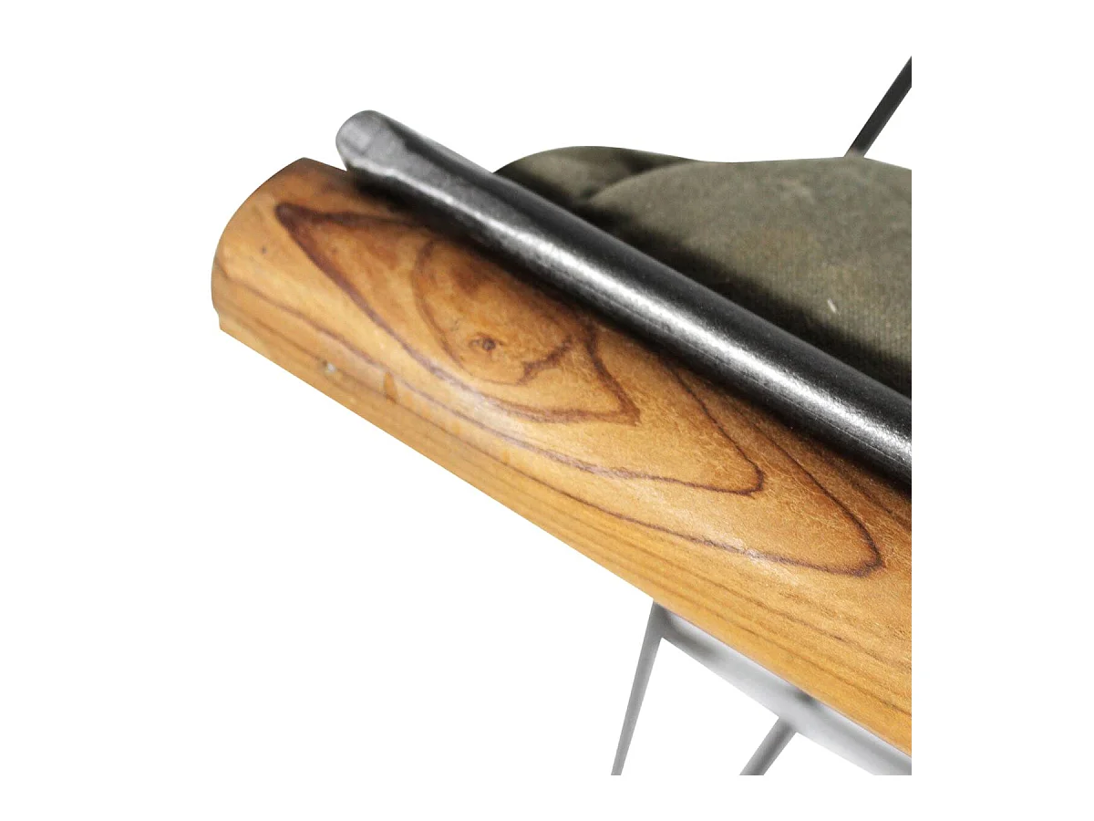 Fauteuil assise suspendue kaki 2 places Rosalie