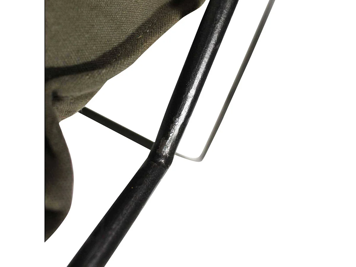 Sillón asiento colgante caqui 2 plazas Rosalie