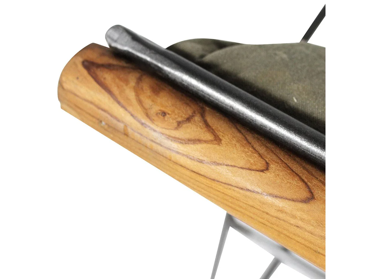 Sillón asiento colgante caqui 2 plazas Rosalie