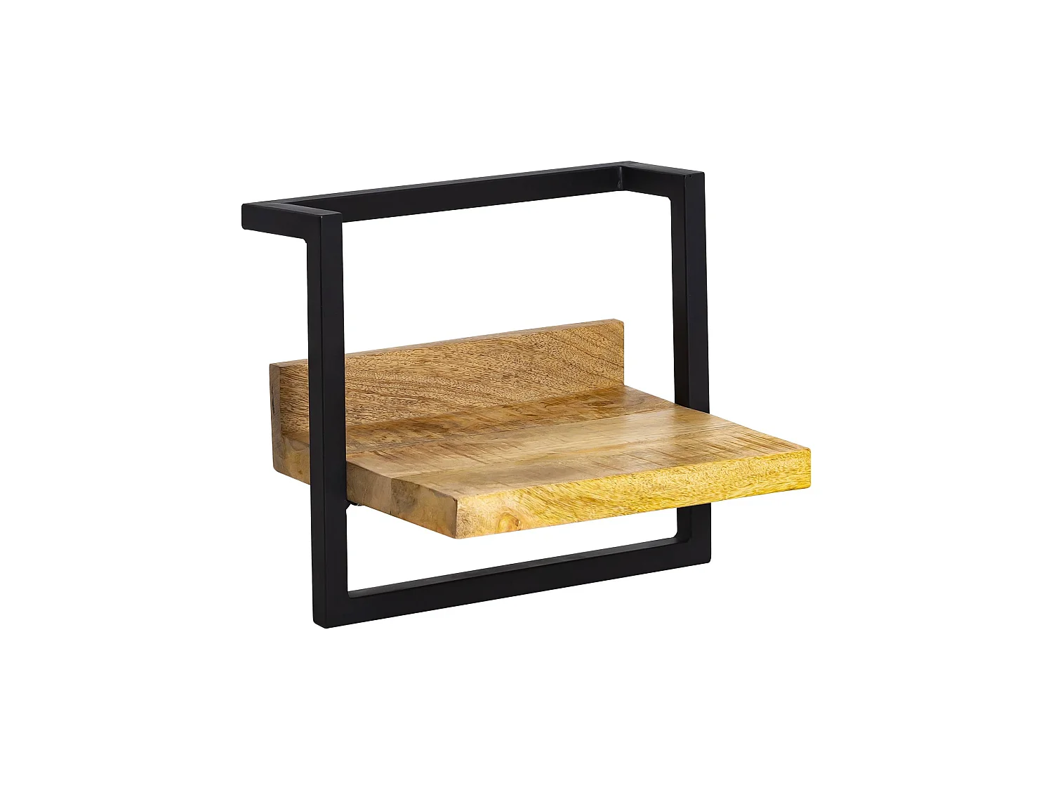 Etagère murale en bois de manguier moyen modèle Joie