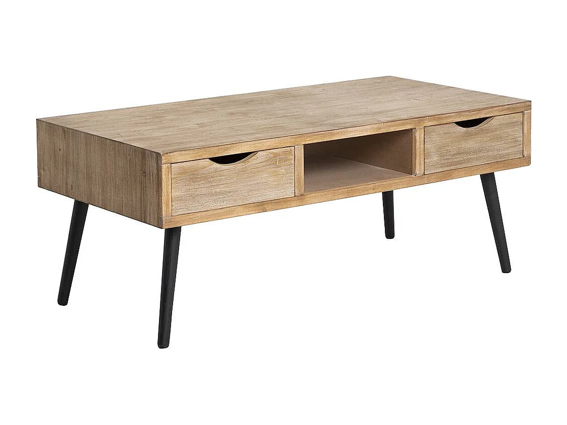 Table basse en bois de sapin Natural