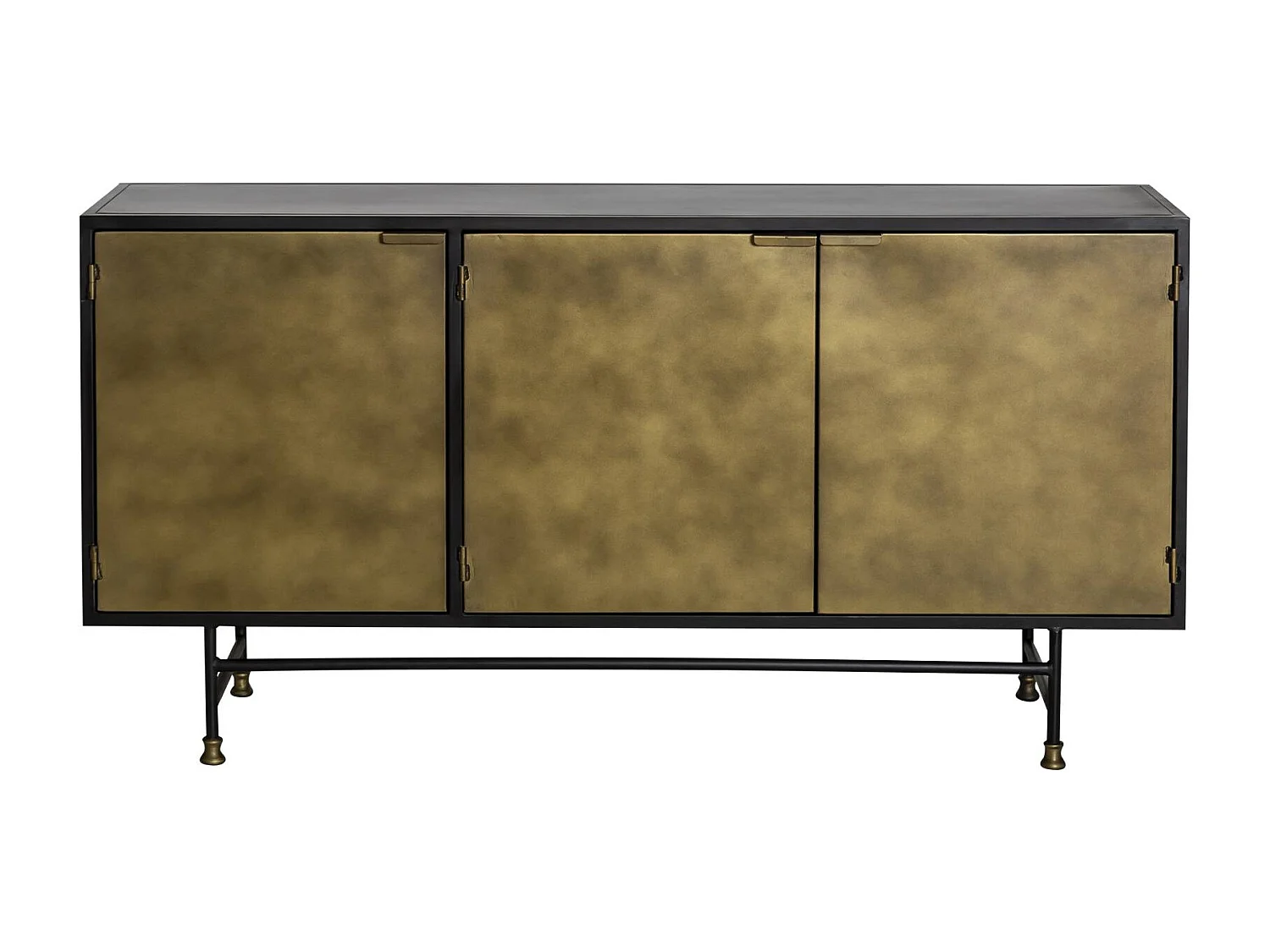 Aparador en latón y metal Janelle