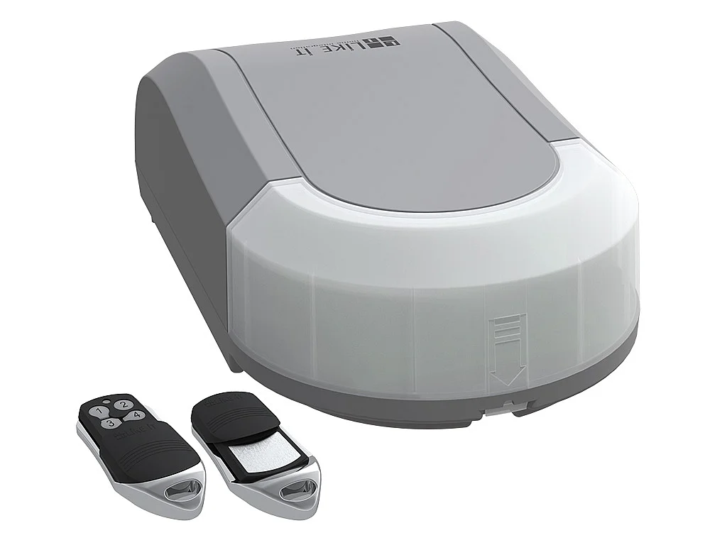 Porta sezionale per garage con cassetta motorizzata bianca - CAOPAS