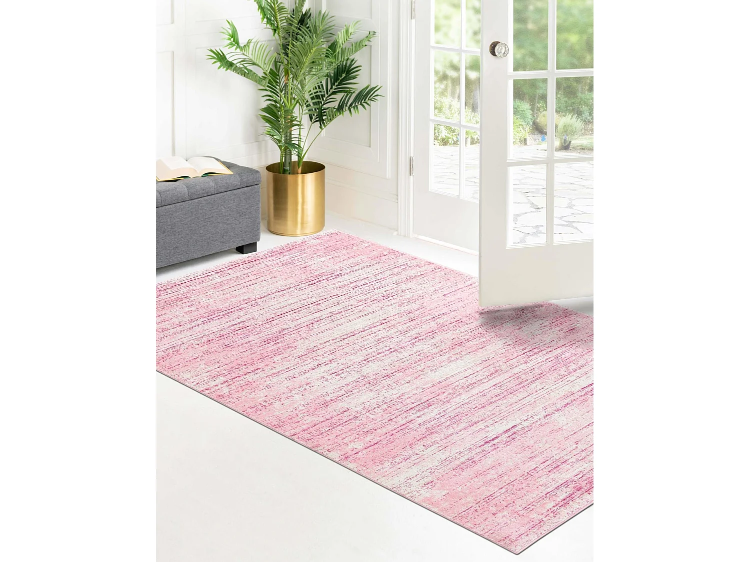 Teppich 155x245 Rosa Bellevue