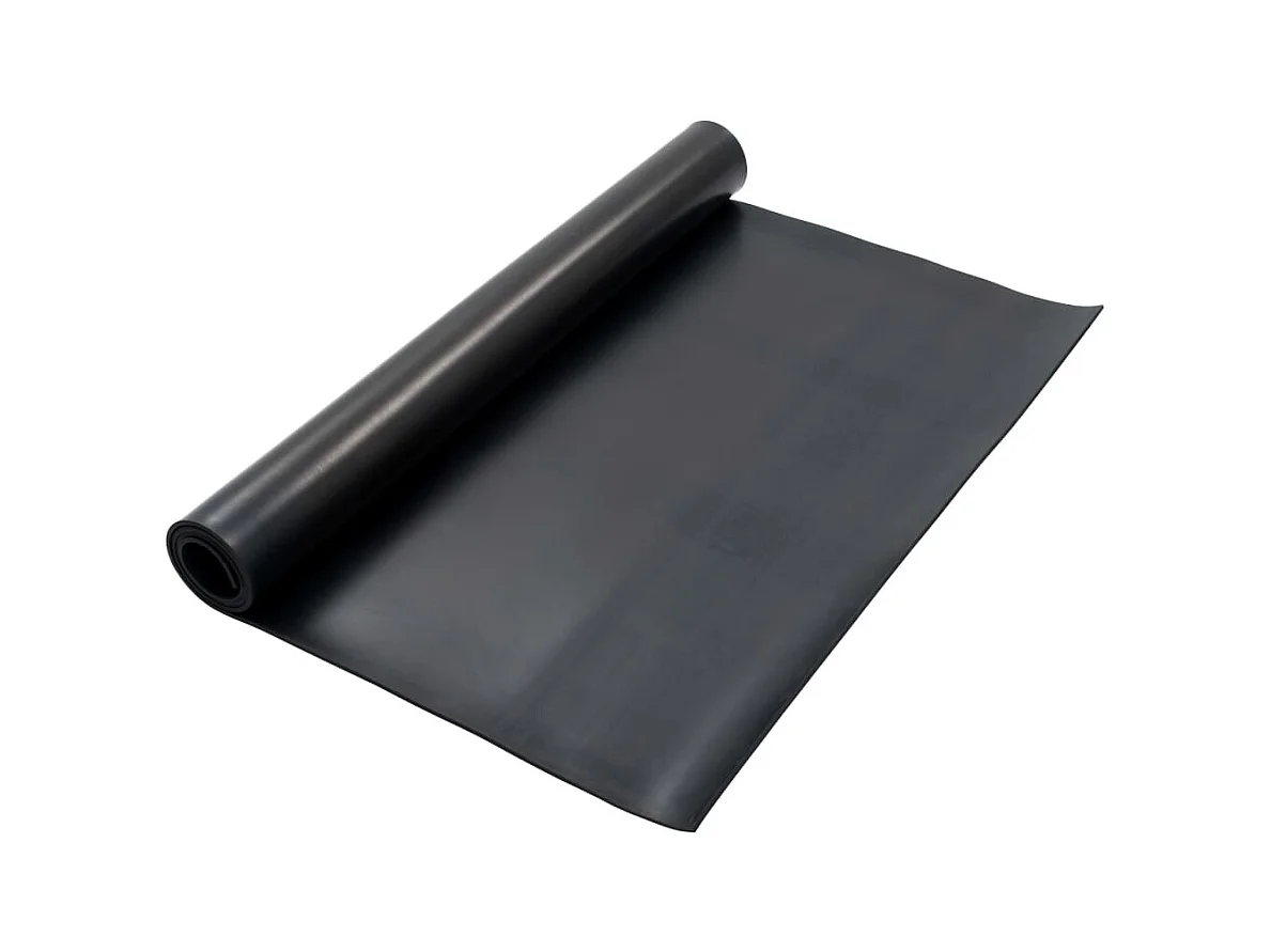 Tapis en caoutchouc antidérapant 1,2x2 m 6 mm Lisse