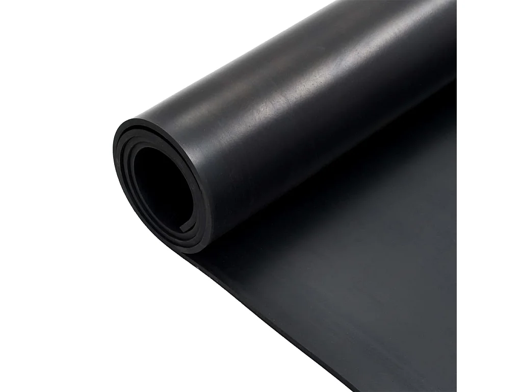 Tapis en caoutchouc antidérapant 1,2x2 m 6 mm Lisse