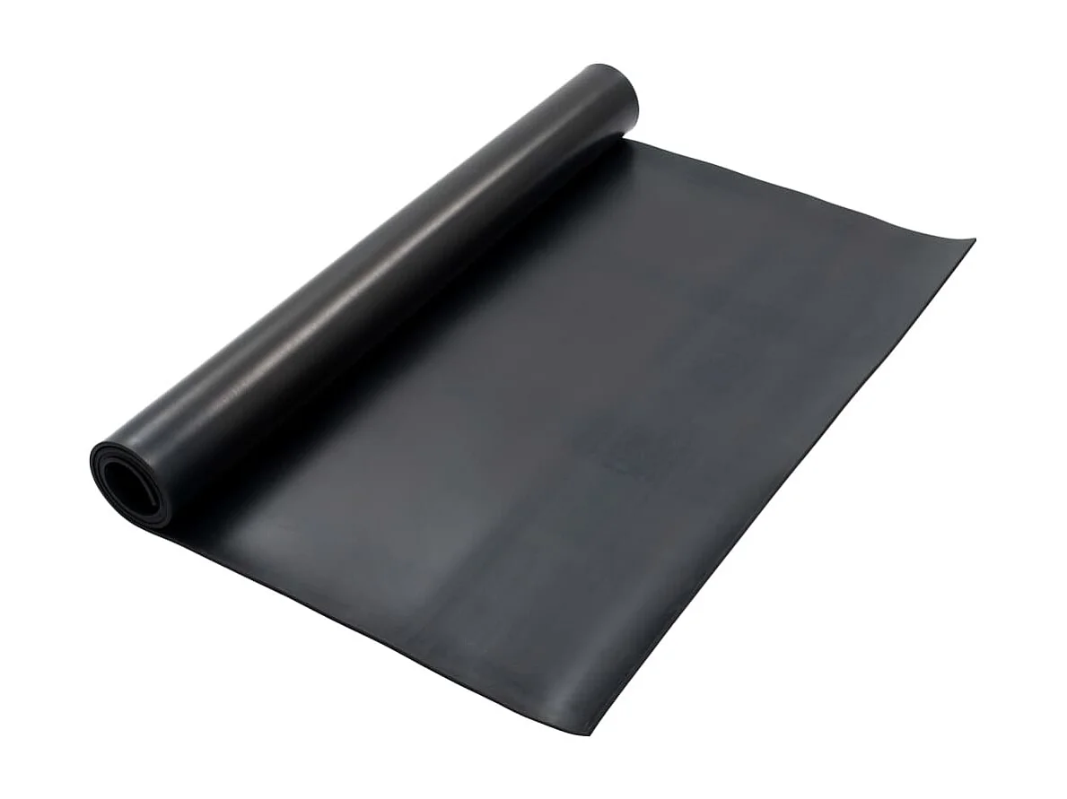 Tapis en caoutchouc antidérapant 1,2x2 m 6 mm Lisse